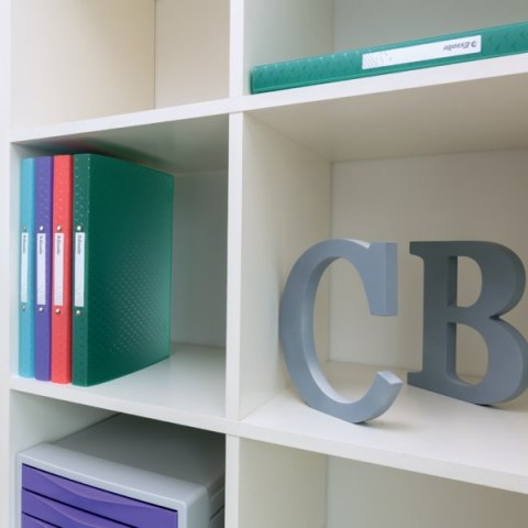 Segregator ringowy Esselte Colour"Breeze, 4 RR, 25 mm, niebieski 626247