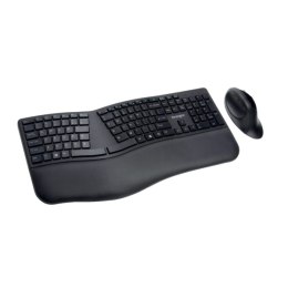 Zestaw bezprzewodowa klawiatura i mysz ergonomiczna Kensington Pro Fit K75406WW