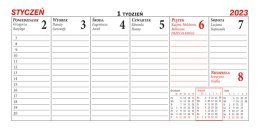 Kalendarz biurowy B12 JOWISZ-2023, BESKIDY