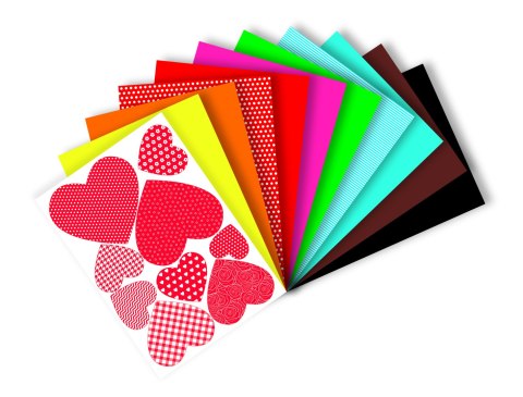 Blok wycinanka samoprzylepna A5 8 ark. HAPPY COLOR HA 3710 1520-S8