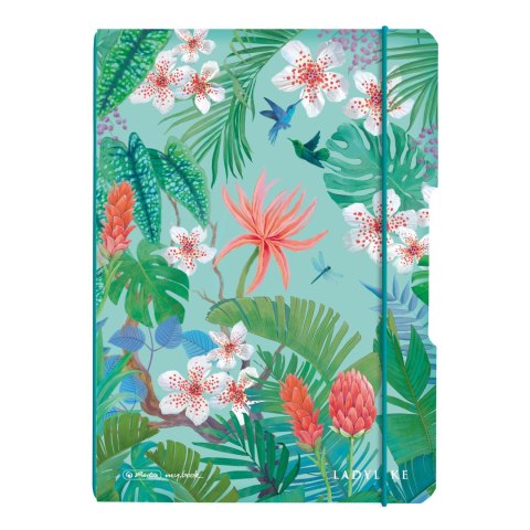 Notatnik A5 40 kartek kratka PP my.book flex ladylike jungle 50044283 Herlitz