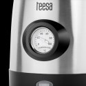 Czajnik elektryczny metalowy ze wskaźnikiem temperatury TEESA 1.7L srebrny 2200W TSA1513