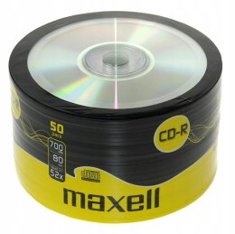Płyta MAXELL CD-R 700MB 52x (50szt) SP shrink, bulk 624036.40