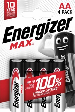 Bateria alkaliczna MAX ENERGIZER LR6/AA (4szt)
