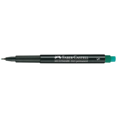 Foliopis z gumką OHP MULTIMARK S 0.4 zielony FABER-CASTELL