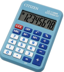 Kalkulator LC 110 niebieski