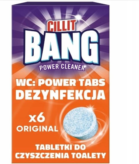 CILLIT BANG Tabletki do czyszczenia toalet 6 szt. Orginal