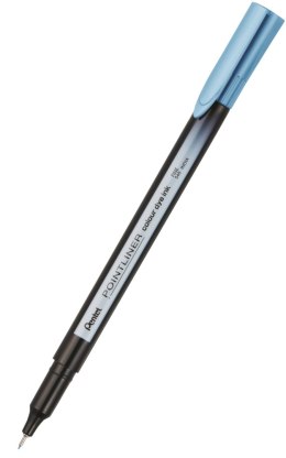 Cienkopis pointliner colour, morski z tuszem na bazie wody, S40-S2 PENTEL