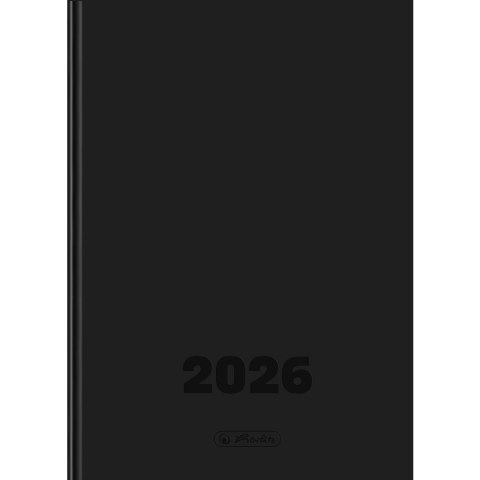 Kalendarz Herlitz standard szefa 2026 A5 DTP czarny 400204130