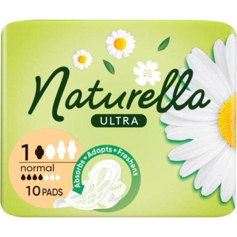 Naturella Ultra Normal Podpaski ze skrzydełkami - 10 szt. 1019
