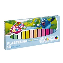 Plastelina 12 kolorów pastel, 92465 KOMA