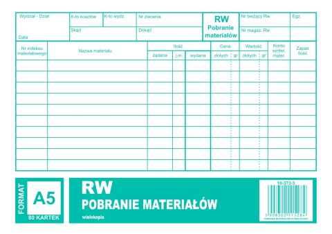 Pobranie materiałów A5, 80 kartek wielokopia, 10-373-3 DOTTS