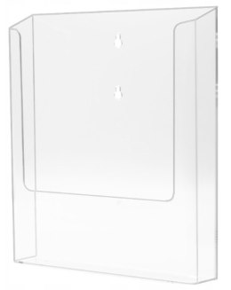 Wieszana kieszeń ekspozytor na ulotki A4 na ściane