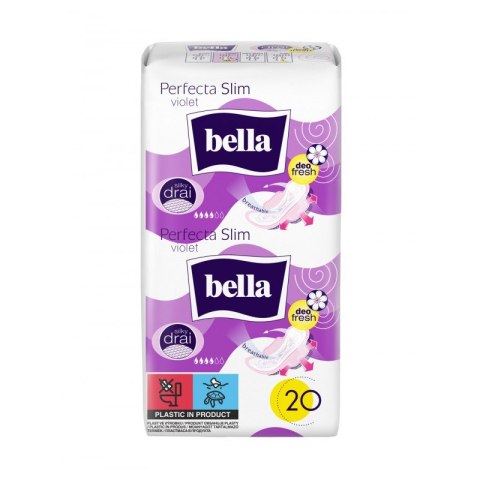 BELLA PERFECTA ULTRA VIOLET Podpaski ze skrzydełkami - 20 szt. 05451