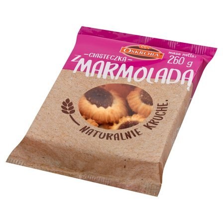 Ciastka kruche Oskroba z marmoladą 260g