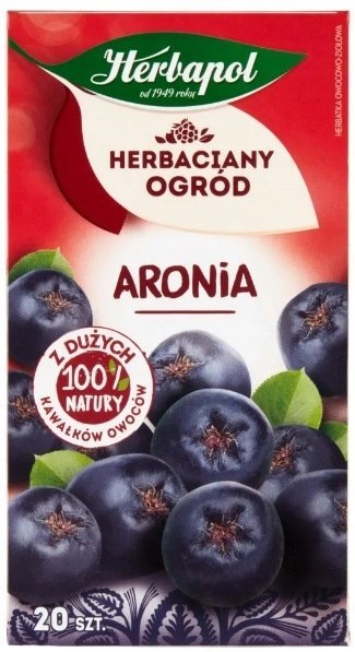 Herbata HERBAPOL HERBACIANY OGRÓD Aronia 20tb