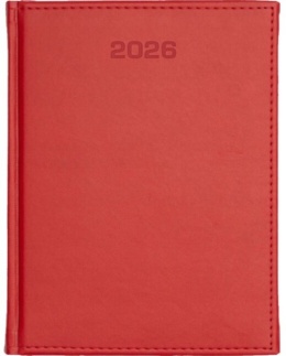 Kalendarz A4 dzienny UNIWERSALNY Vivella 238 A4DB granat 2026 WOKÓŁ NAS