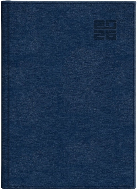 Kalendarz A4 tygodniowy Aluminium Standard 237 A4TB srebrny 2026 WOKÓŁ NAS