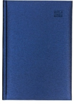 Kalendarz A4 tygodniowy z notesem Aluminium Standard 237 A4TNB czarny 2026 WOKÓŁ NAS