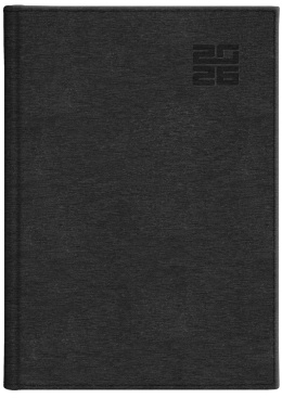 Kalendarz B5 tygodniowy z notesem Aluminium Standard 237 B5TNB granat 2026 WOKÓŁ NAS