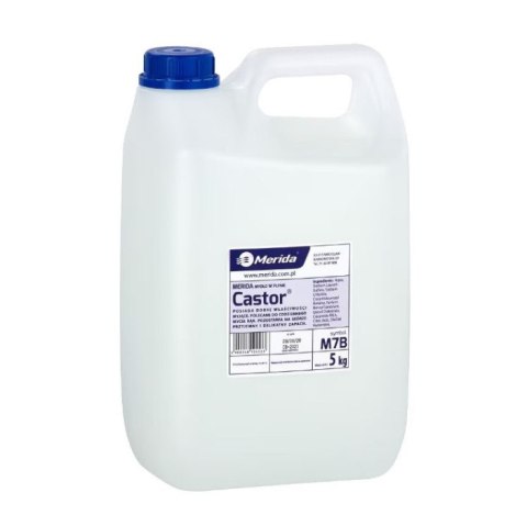Mydło w płynie MERIDA CASTOR białe 5kg M7B/MKK104