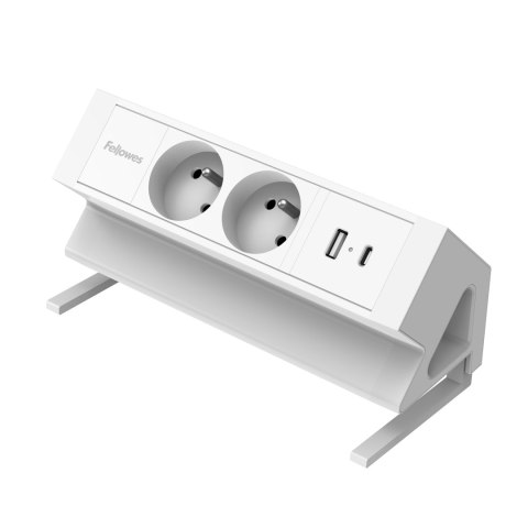 POWER DESK 2 typ E, biały, 100137185 FELLOWES