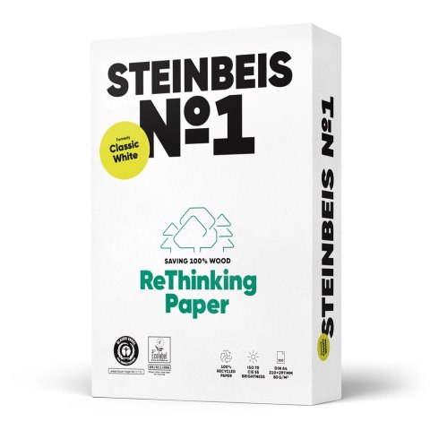 Papier STEINBEIS A4 80g natural white 88334295