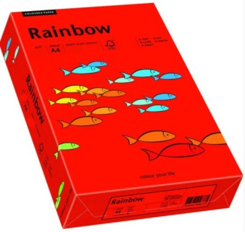Papier ksero A4/160g c.czerw. R28 RAINBOW 88042483/