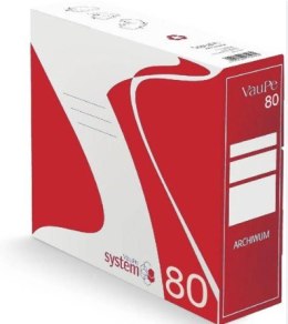 Pojemnik VauPe System 80 mm czerwony 330 x 80 x 290 VAUPE, 434/01