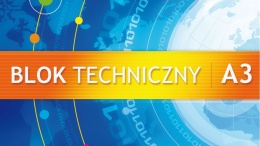 Blok techechniczny A3 10k 250g