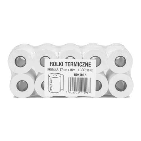 Rolki termiczne DOTTS 57x15m (10szt) BPA FREE